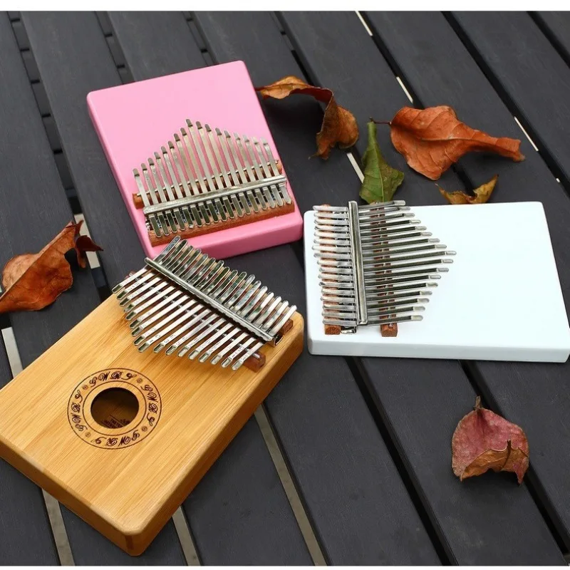 Thumb Piano 17-tone Beginner, Sheet Music Mahogany Core Nanzhu Wood Full Single-board Finger Piano Instrument
Thumb Piano 17-tone Beginner, Sheet Music Mahogany Core Nanzhu Wood Full Single-board Finger Piano Instrument