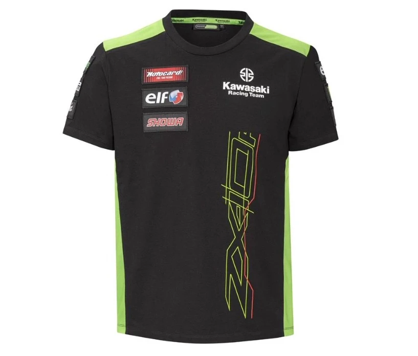 KAWASAKI and WSBK Co-branded Motorcycle T-shirt F1 Racing Team Ninja ZX10R Shirt Summer Men Women Quick Drying Breathable Jersey
KAWASAKI and WSBK Co-branded Motorcycle T-shirt F1 Racing Team Ninja ZX10R Shirt Summer Men Women Quick Drying Breathable Jersey