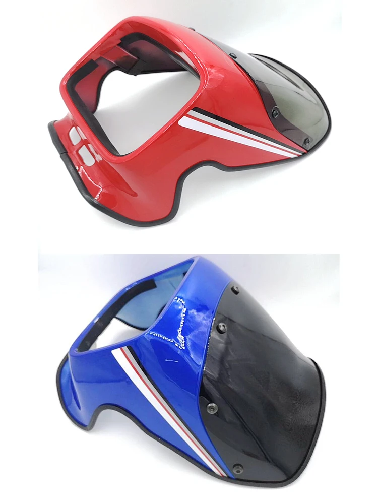 Motorcycle Head Light Cover for Suzuki Haojue Jingcheng Qingqi Haojin Loncin GS125 HJ125 QJ125 JC125 Motorbike Front Wind-shield
Motorcycle Head Light Cover for Suzuki Haojue Jingcheng Qingqi Haojin Loncin GS125 HJ125 QJ125 JC125 Motorbike Front Wind-shield