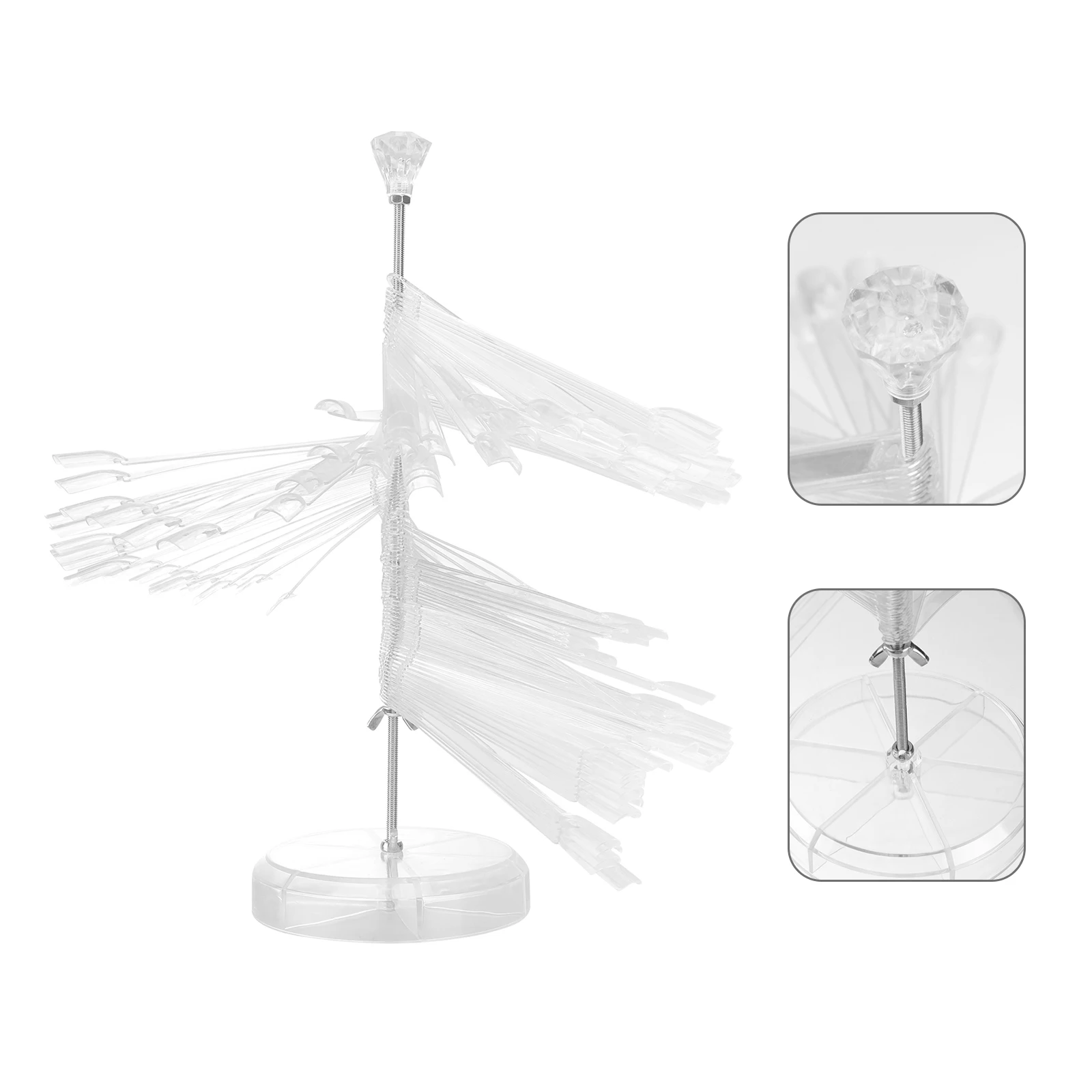 120pcs Nail Color Card Display Stand Clear Plastic Acrylic Spiral Shelf Tips Practitioners Salon Show Nail Polish
120pcs Nail Color Card Display Stand Clear Plastic Acrylic Spiral Shelf Tips Practitioners Salon Show Nail Polish
