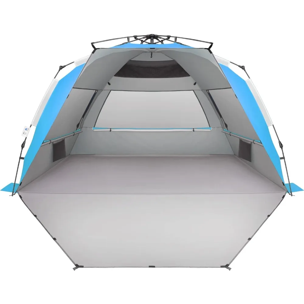 XX-Large Beach Tent Sun Shelter for 5-6 Person Portable Sun Shade Instant Pop Up Tent for Beach with Carrying Bag, Stakes, 6 Sa
XX-Large Beach Tent Sun Shelter for 5-6 Person Portable Sun Shade Instant Pop Up Tent for Beach with Carrying Bag, Stakes, 6 Sa