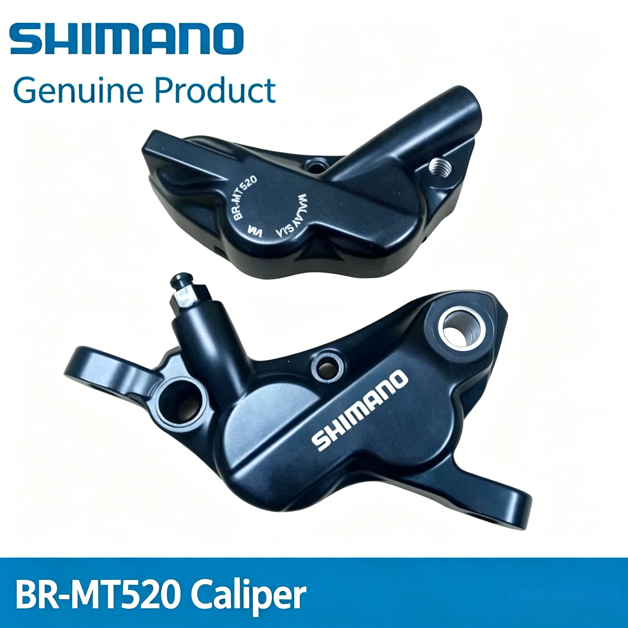 SHIMANO DEORE BR-MT520+D03S 4-Piston Hydraulic Disc Brake Caliper Strong Braking Durable Brake Part For Mountain Bike MTB
SHIMANO DEORE BR-MT520+D03S 4-Piston Hydraulic Disc Brake Caliper Strong Braking Durable Brake Part For Mountain Bike MTB
