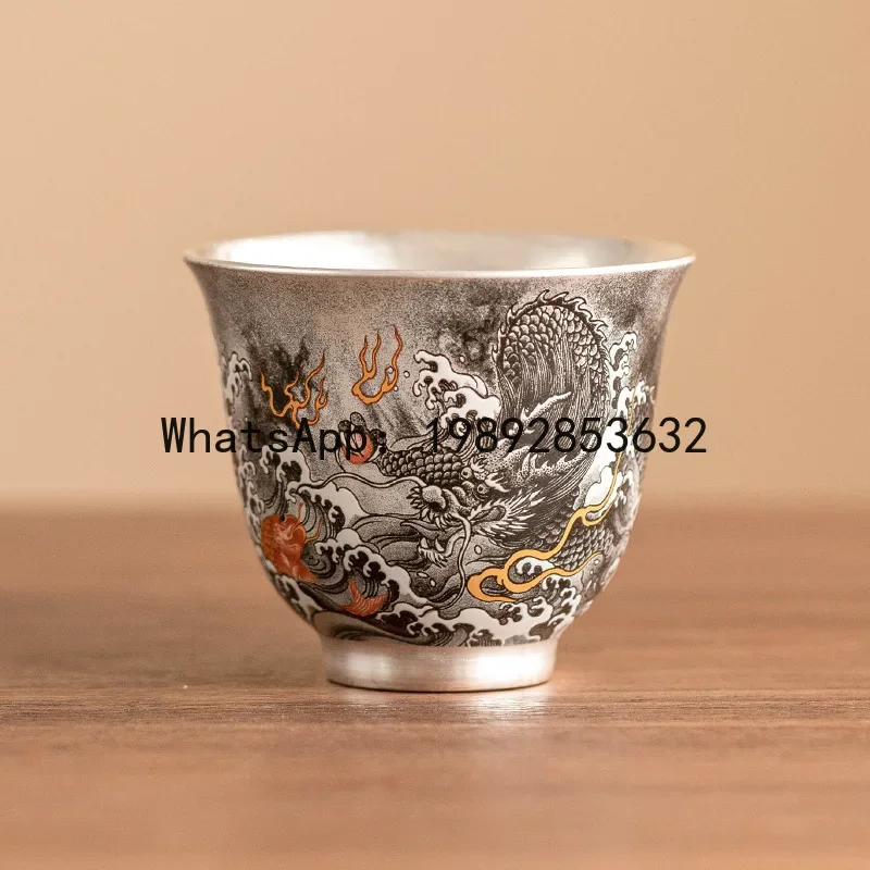 i5.11 Yuhua Ink Dragon Master Cup Ink Wind Tea Set Teacup Kung Fu Tea Tasting Cup
i5.11 Yuhua Ink Dragon Master Cup Ink Wind Tea Set Teacup Kung Fu Tea Tasting Cup