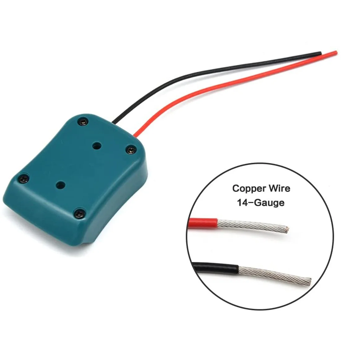 ABZL 10.8V-12V Battery Mount Dock Power Connector With 14Awg Wires Connectors Adapter Tool For Battery DIY
ABZL 10.8V-12V Battery Mount Dock Power Connector With 14Awg Wires Connectors Adapter Tool For Battery DIY