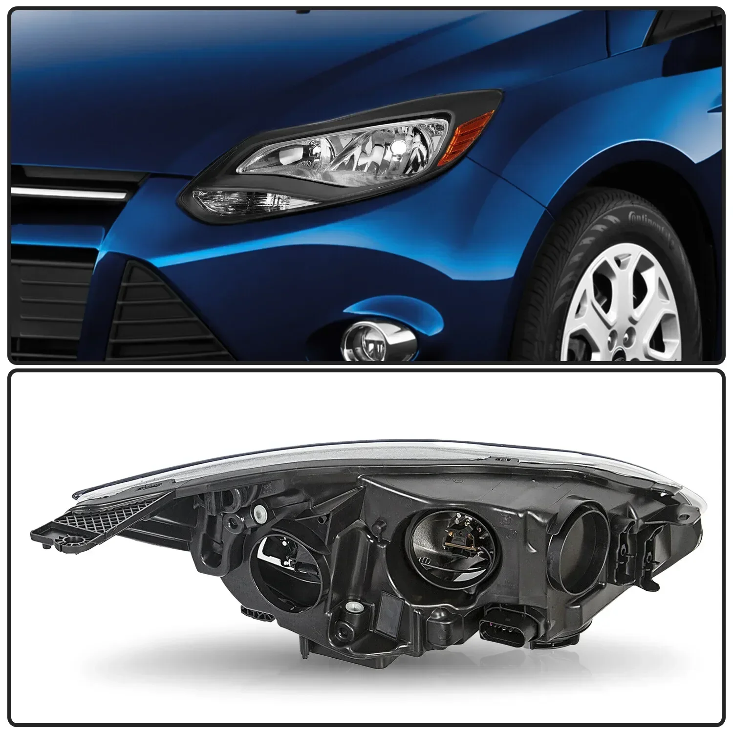 For 2012 2013 2014 Ford Focus Black Headlights Headlamps Assembly Pair w/ Bulbs
For 2012 2013 2014 Ford Focus Black Headlights Headlamps Assembly Pair w/ Bulbs