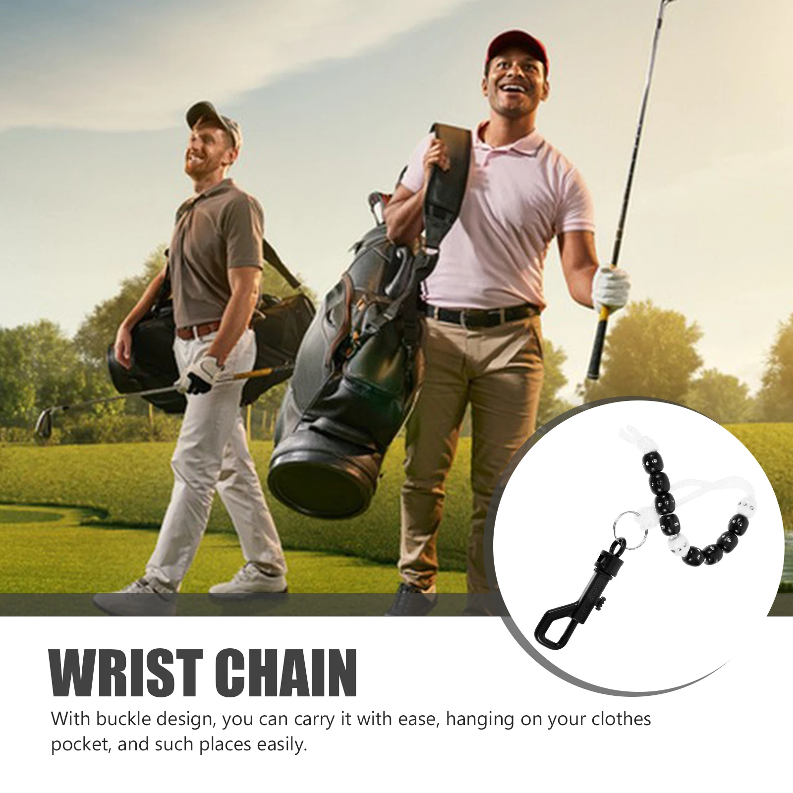 Golf Score Counter Plastic Rope Design Portable Golfing Stroke Counter Chain Lightweight Golf Swing Counting Tool
Golf Score Counter Plastic Rope Design Portable Golfing Stroke Counter Chain Lightweight Golf Swing Counting Tool
