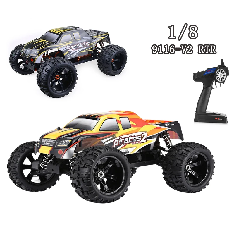 1/8 ZD Racing 9116-V2 4WD Brushless RC Car 9116-V3 Electric Truck Metal Frame 100km/h RTR High-speed Off-road 08427 120A ESC
1/8 ZD Racing 9116-V2 4WD Brushless RC Car 9116-V3 Electric Truck Metal Frame 100km/h RTR High-speed Off-road 08427 120A ESC