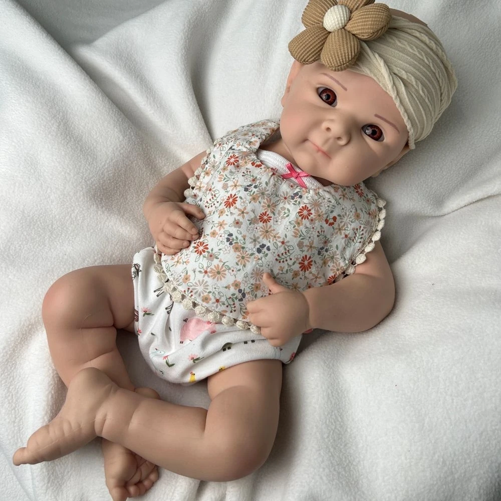 48 см мягкая силиконовая кукла ручной работы Reborn для маленьких девочек Bettie, реалистичные детали, моющаяся кукла для сопровождения родителей, детская игрушка
48 см мягкая силиконовая кукла ручной работы Reborn для маленьких девочек Bettie, реалистичные детали, моющаяся кукла для сопровождения родителей, детская игрушка