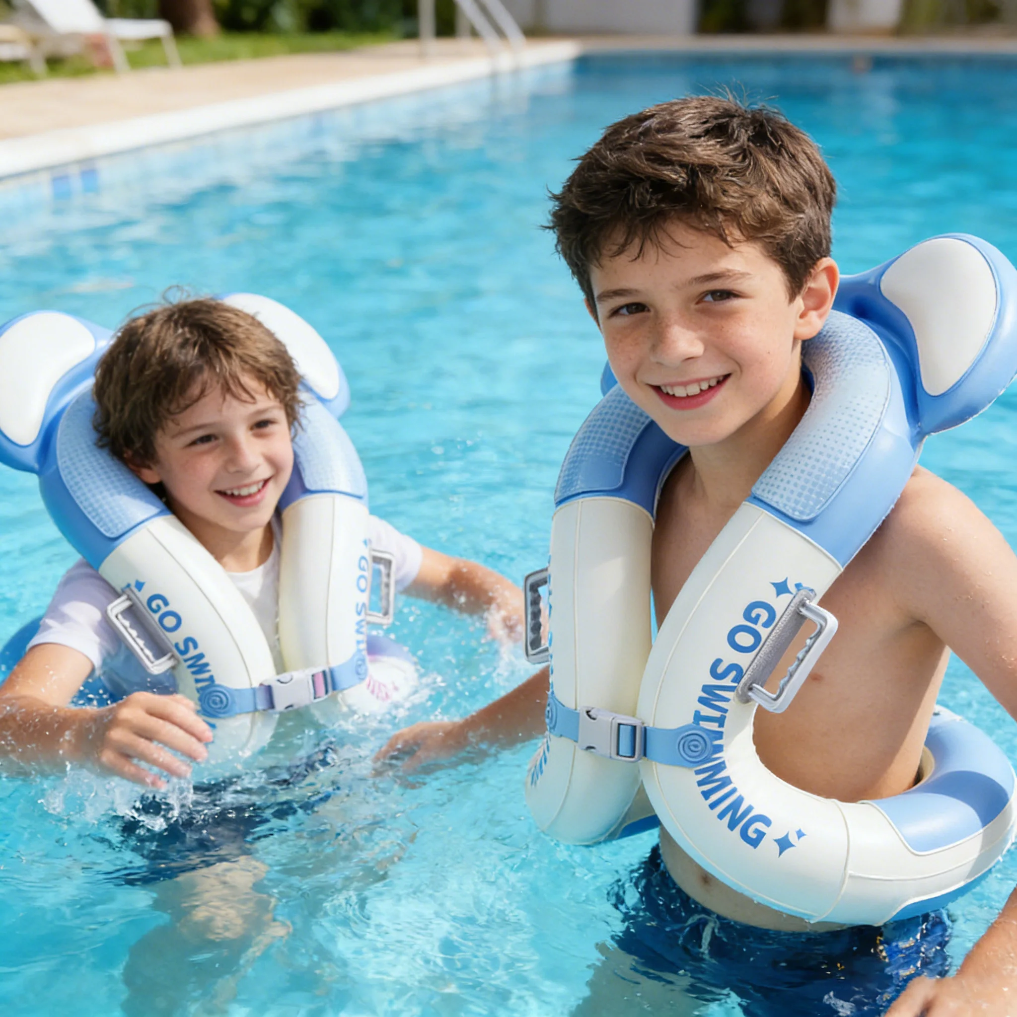 Baby Inflatable Swim Vest Toddler Underarm Floaties Hands Free Swim Ring for Kids Pool Safety Flotation Device Learning Aid Summ
Baby Inflatable Swim Vest Toddler Underarm Floaties Hands Free Swim Ring for Kids Pool Safety Flotation Device Learning Aid Summ
