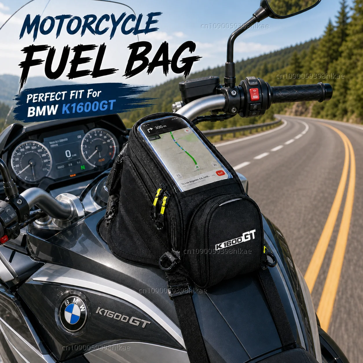 NEW Universal Magnetic Fuel Tank Bag Motorcycle Phone Navigation Pack For BMW K 1600GT K1600 GT K 1600 GT 2016-2021
NEW Universal Magnetic Fuel Tank Bag Motorcycle Phone Navigation Pack For BMW K 1600GT K1600 GT K 1600 GT 2016-2021