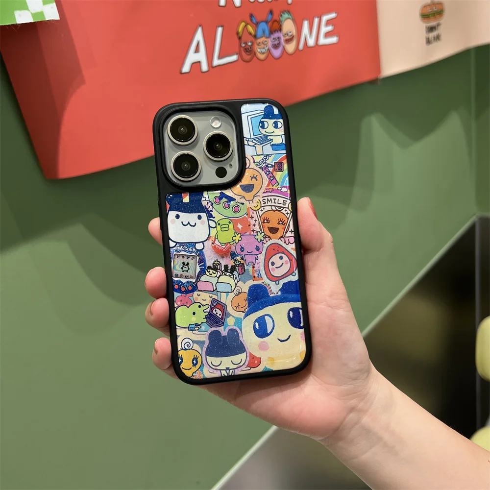 Cute funny cartoon phone case for iPhone 12 13 Pro 15 14 16Pro 16 promax 16 cover glitter silicone shockproof protective cover
Cute funny cartoon phone case for iPhone 12 13 Pro 15 14 16Pro 16 promax 16 cover glitter silicone shockproof protective cover
