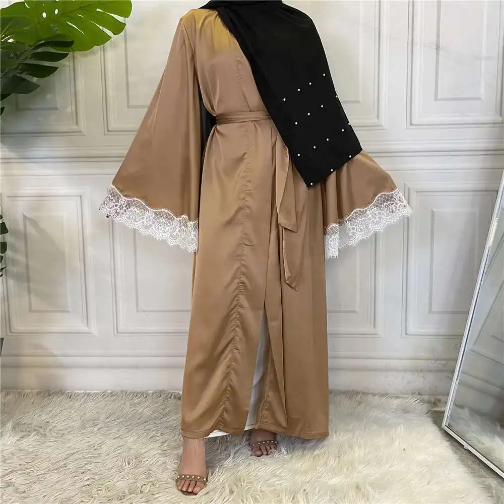 Fashion Women's Stitched Embroidered Cardigan Robe Abaya 1872 Muslim Long Dress Robe Abaya Ramadan Dubai Luxury Islam Elegant
Fashion Women's Stitched Embroidered Cardigan Robe Abaya 1872 Muslim Long Dress Robe Abaya Ramadan Dubai Luxury Islam Elegant