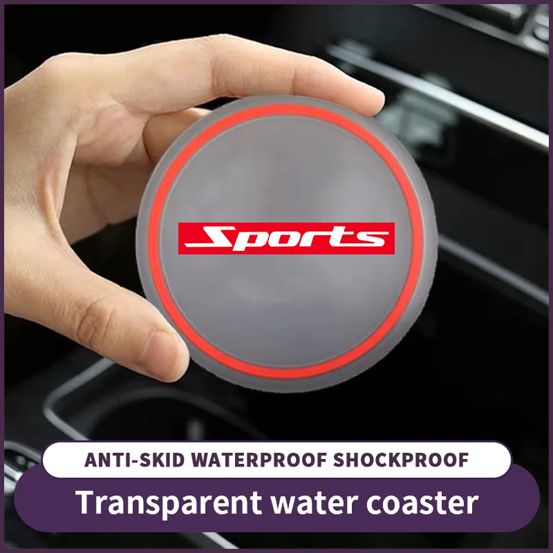 1-Pair Car Cup Mat Sports Red Bottom Interior Anti Slip Mat Transparent Car Cup Mat Storage Mat
1-Pair Car Cup Mat Sports Red Bottom Interior Anti Slip Mat Transparent Car Cup Mat Storage Mat