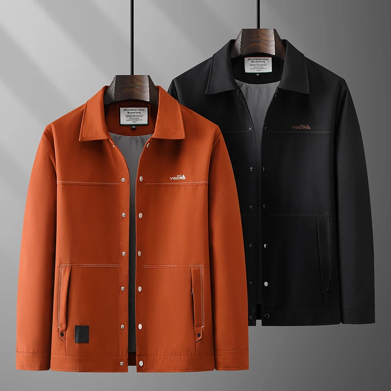 2026 Spring and Autumn Plus Oversized Men's Lapel Jacket Plus-size Baggy Multi-pocket Cargo Business Men's Anti-wrinkle Jacket
2026 Spring and Autumn Plus Oversized Men's Lapel Jacket Plus-size Baggy Multi-pocket Cargo Business Men's Anti-wrinkle Jacket