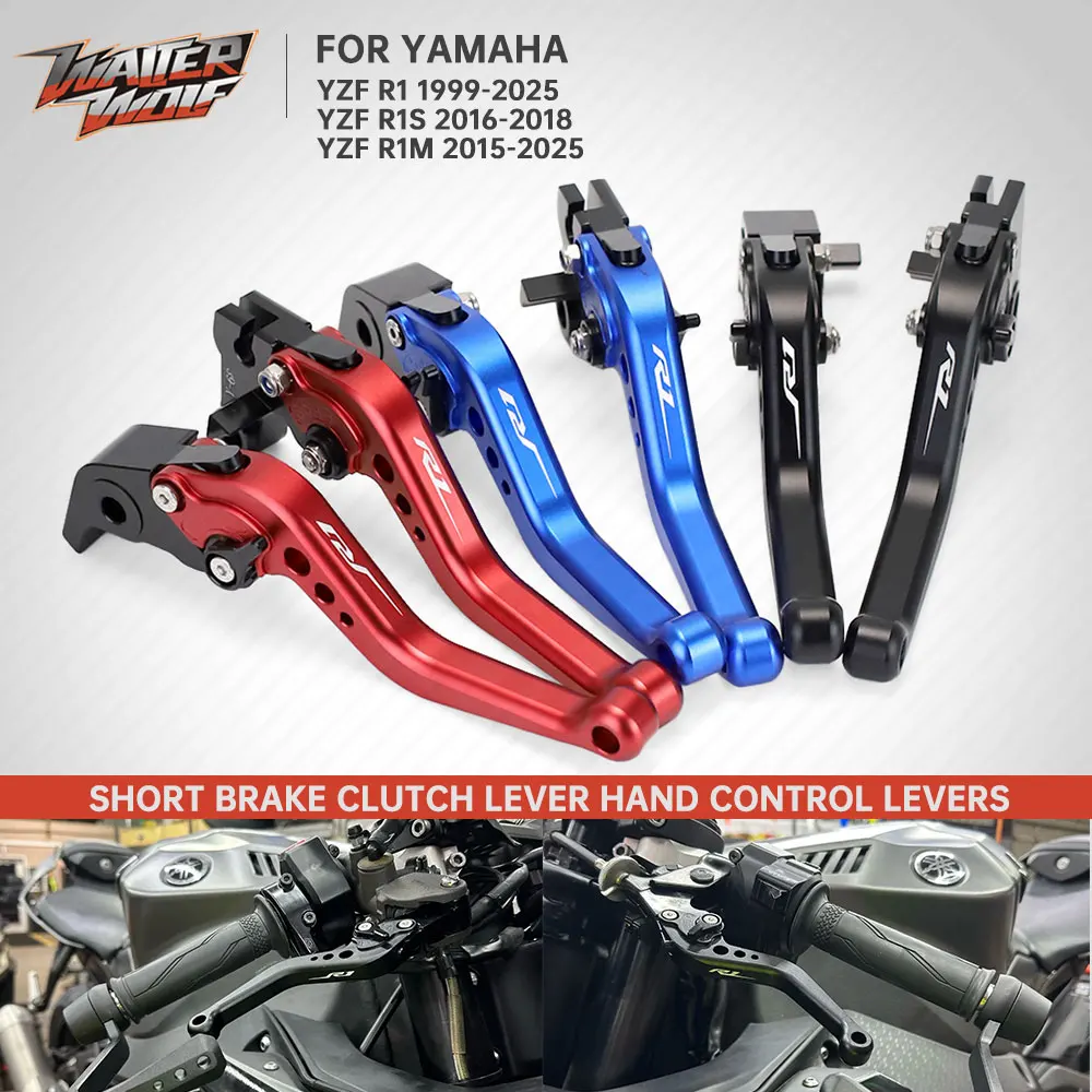 2025 YZF R1 CNC Aluminum Motorbike Short Brake Clutch Levers Handle Lever For YAMAHA YZF R1S R1M YZF-R1 YZFR1 YZF R1/S/M 99-24
2025 YZF R1 CNC Aluminum Motorbike Short Brake Clutch Levers Handle Lever For YAMAHA YZF R1S R1M YZF-R1 YZFR1 YZF R1/S/M 99-24
