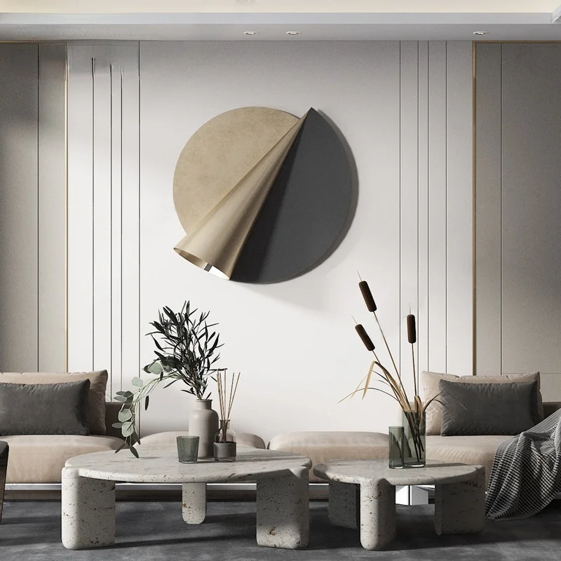 Metal Wall Decoration Living Room Dining Room Sofa Background Wall Pendant Wrought Iron Round Interior Soft Decoration
Metal Wall Decoration Living Room Dining Room Sofa Background Wall Pendant Wrought Iron Round Interior Soft Decoration