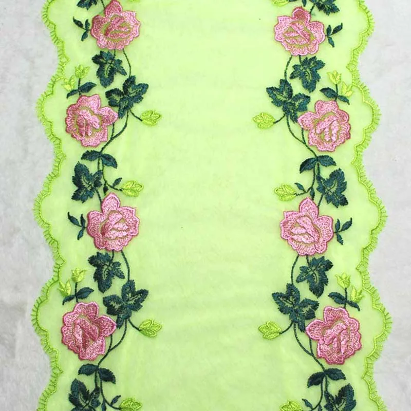 20Yds Fluorescence Green Pink Floral Embroidery Lace Trim Lingerie Sewing Craft DIY Apparel Fabric Lace Dress Garment Accessory
20Yds Fluorescence Green Pink Floral Embroidery Lace Trim Lingerie Sewing Craft DIY Apparel Fabric Lace Dress Garment Accessory