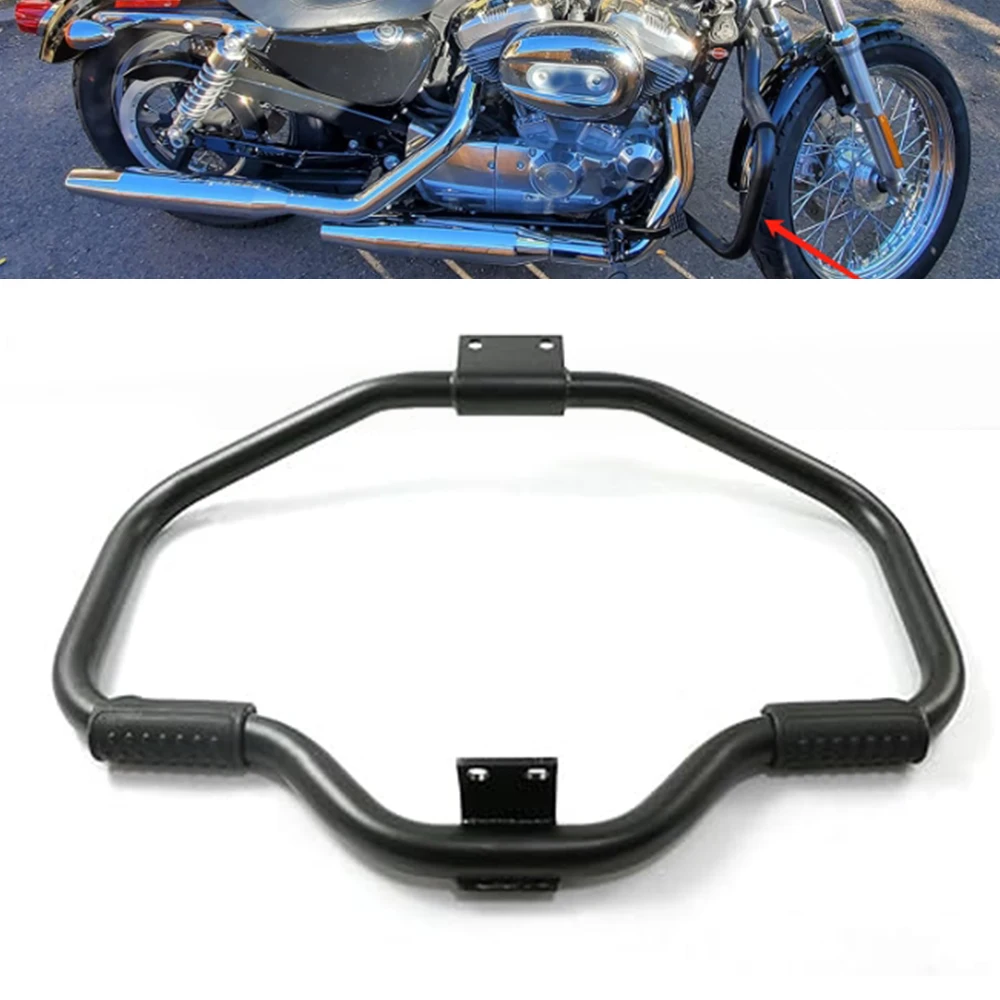 Highway Crash Bars Bumper Compatible with Harley Sportster XL1200 XL883 Iron 883 2004-2023 Motorcycle Engine Guard Protector
Highway Crash Bars Bumper Compatible with Harley Sportster XL1200 XL883 Iron 883 2004-2023 Motorcycle Engine Guard Protector