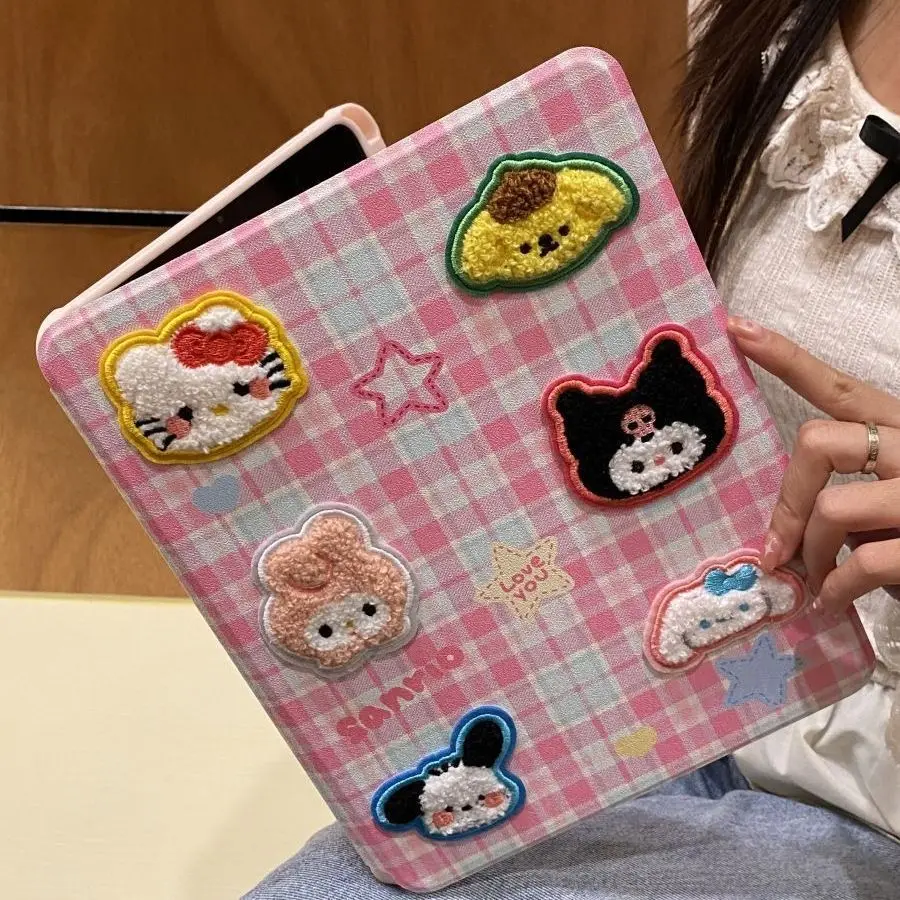 Sanrio Hello Kitty iPad Protective Case For IPad Pro 2024 13In 8/9/10th Gen Air 6 5 4 11 Inch Mini 4 5 Cute Rotate Acrylic Cover
Sanrio Hello Kitty iPad Protective Case For IPad Pro 2024 13In 8/9/10th Gen Air 6 5 4 11 Inch Mini 4 5 Cute Rotate Acrylic Cover