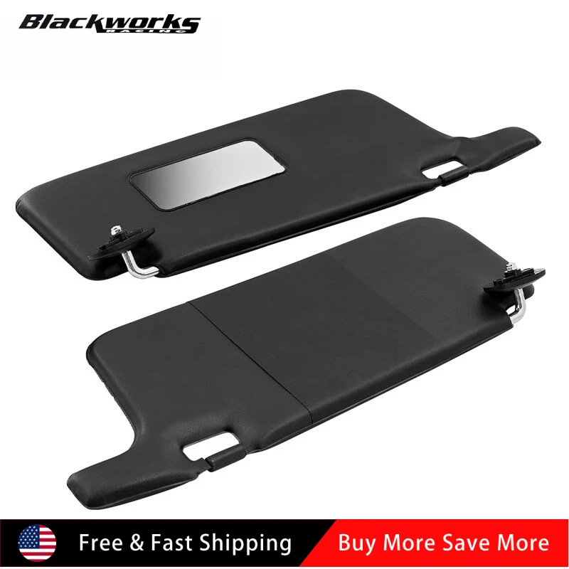 1 пара внутренних солнцезащитных козырьков для Honda Civic LHD 1996-2001 годов, черный/серый
1 пара внутренних солнцезащитных козырьков для Honda Civic LHD 1996-2001 годов, черный/серый