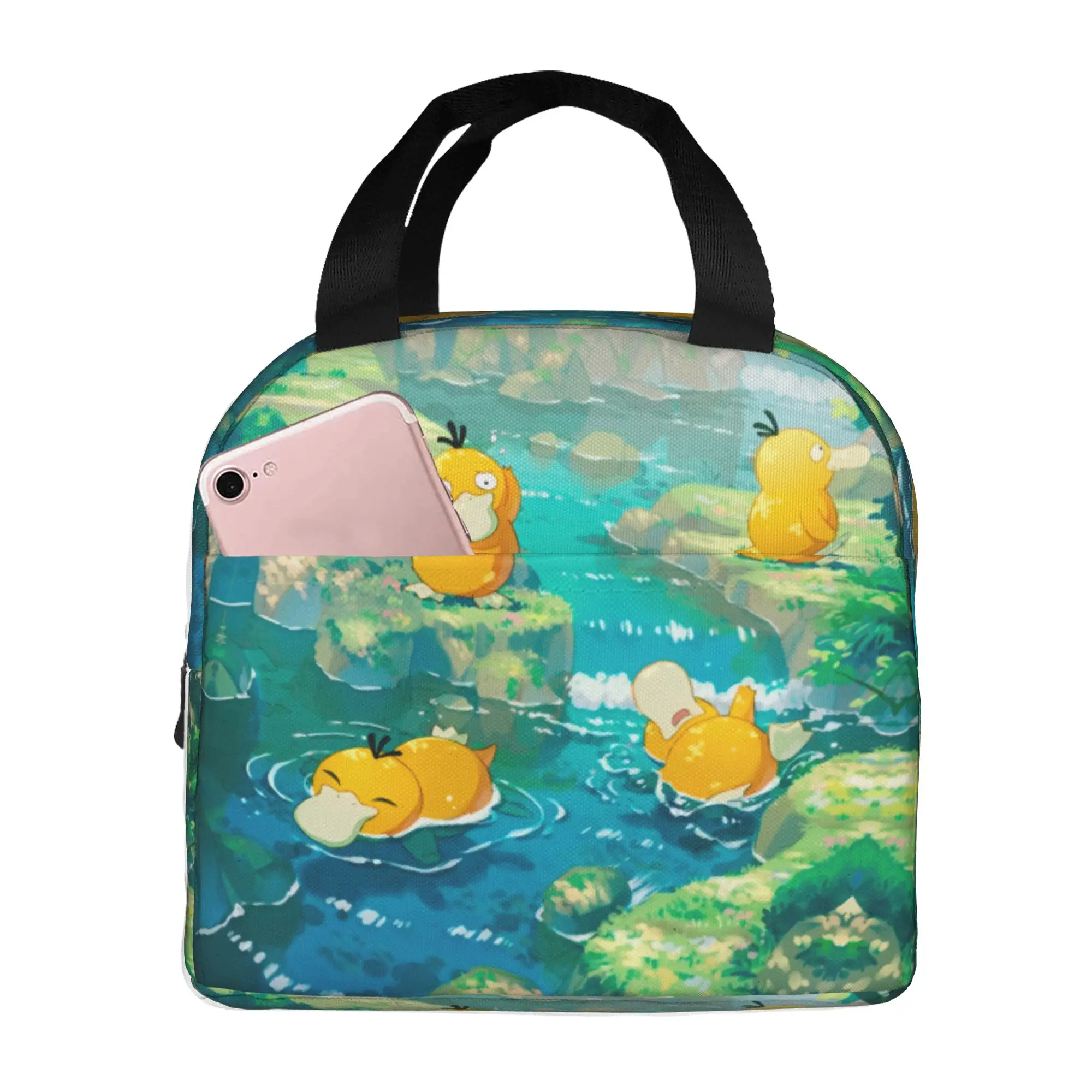 Custom P-Psyducks Insulated Lunch Bag for Women Men Resuable Cartoon Cooler Thermal Lunch Box Office Picnic Travel
Custom P-Psyducks Insulated Lunch Bag for Women Men Resuable Cartoon Cooler Thermal Lunch Box Office Picnic Travel