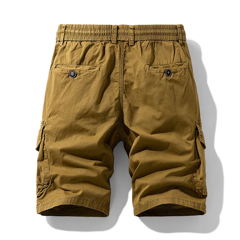 Men's Fashion Cargo Shorts Summer Cotton Breathable Multi Pocket Jogger Casual Shorts Men Solid Color Safari Style Knee Length
Men's Fashion Cargo Shorts Summer Cotton Breathable Multi Pocket Jogger Casual Shorts Men Solid Color Safari Style Knee Length