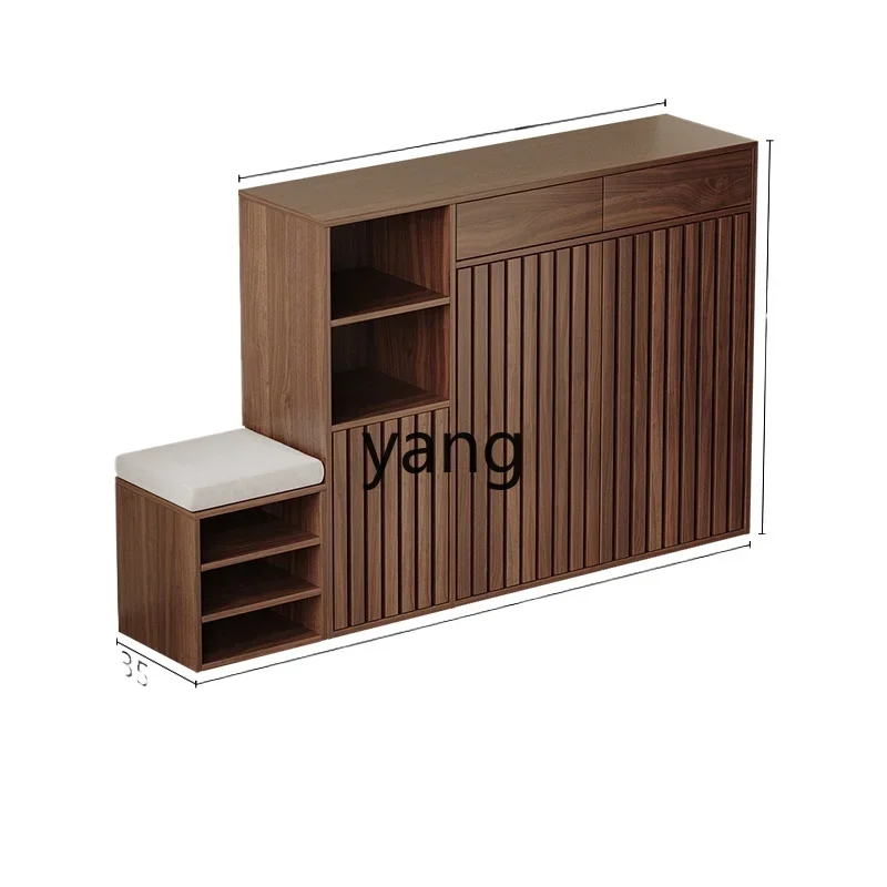 lmm solid wood shoe cabinet household large-capacity home with shoe changing stool
lmm solid wood shoe cabinet household large-capacity home with shoe changing stool