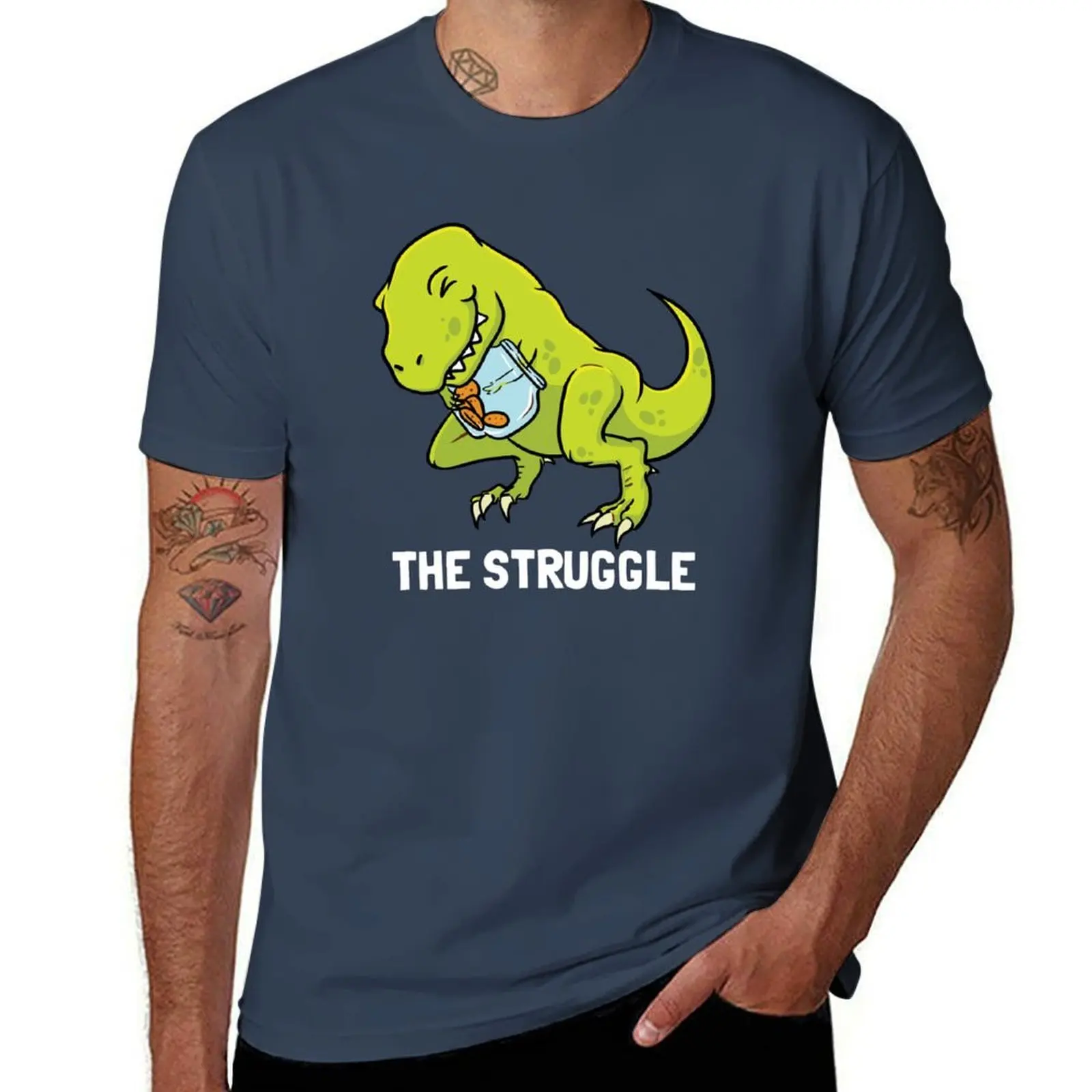 T-Rex Cookie Jar The Struggle T-Shirt anime t shirts for man man t shirts high quality luxury brand T-Shirt
T-Rex Cookie Jar The Struggle T-Shirt anime t shirts for man man t shirts high quality luxury brand T-Shirt