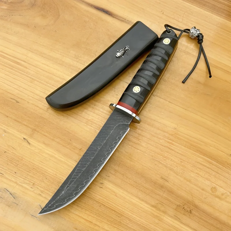 Ручной кованый универсальный нож из дамасской стали, уличный походный нож высокой твердости в японском стиле, нож для фруктов
Ручной кованый универсальный нож из дамасской стали, уличный походный нож высокой твердости в японском стиле, нож для фруктов