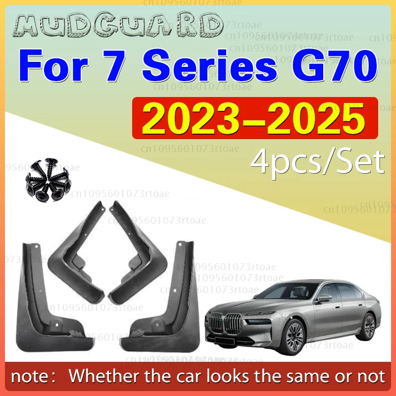 Для BMW 7 серии G70 M Sport 2023-2025 2024 комплект брызговиков премиум-класса, 4 шт., вкладыши передних и задних крыльев, брызговики, производительность
Для BMW 7 серии G70 M Sport 2023-2025 2024 комплект брызговиков премиум-класса, 4 шт., вкладыши передних и задних крыльев, брызговики, производительность