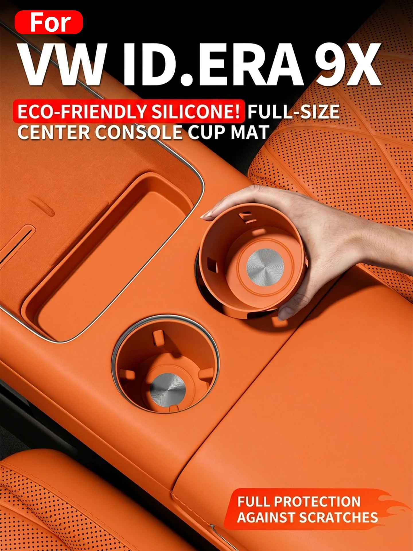 For Volkswagen ID.ERA9X Silicone Cup Holder Mat Storage Box For VW 9X Car Center Console Interior Modification Decor Accessories
For Volkswagen ID.ERA9X Silicone Cup Holder Mat Storage Box For VW 9X Car Center Console Interior Modification Decor Accessories