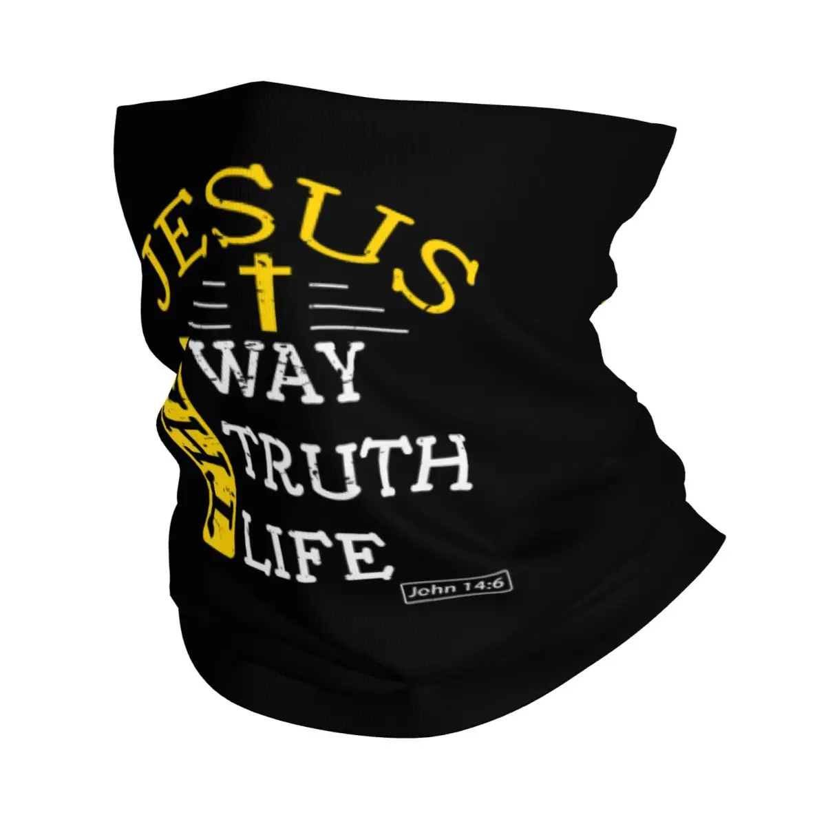 Custom Jesus The Way Truth Life Bandana Winter Neck Warmer Men Windproof Wrap Face Scarf for Ski Gaiter Headband
Custom Jesus The Way Truth Life Bandana Winter Neck Warmer Men Windproof Wrap Face Scarf for Ski Gaiter Headband