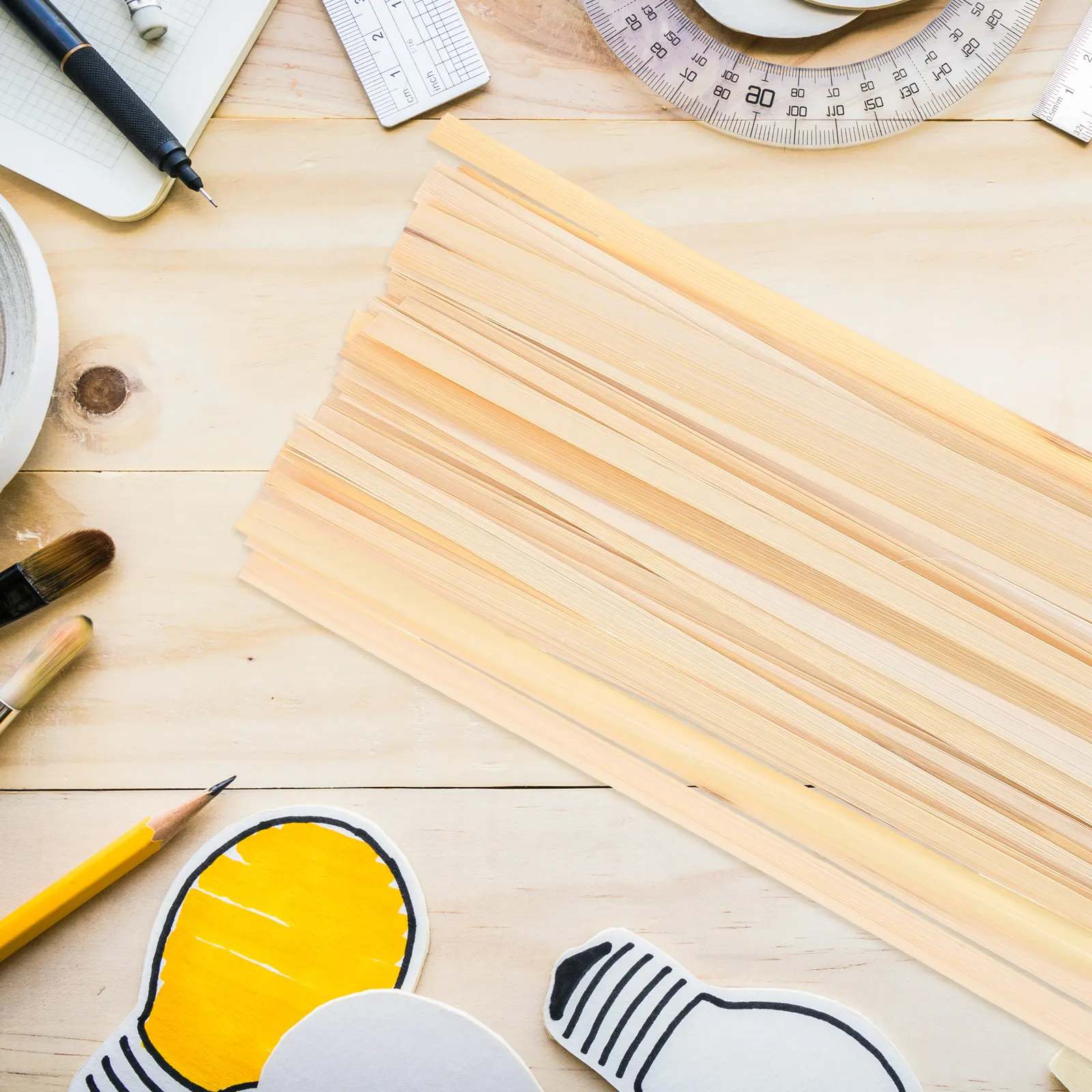 50 шт. бамбуковых полосок для плетения, плоские бамбуковые палочки для рукоделия, изготовления вееров, росписи, плетения корзин
50 шт. бамбуковых полосок для плетения, плоские бамбуковые палочки для рукоделия, изготовления вееров, росписи, плетения корзин