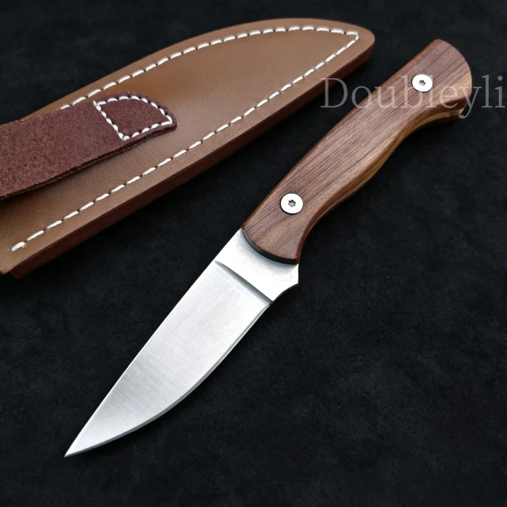 High-hardness Wooden Handle Small Straight Knife with Sheath - Outdoor Adventure Cutting Knife Camping Hiking EDC Practical Gear
High-hardness Wooden Handle Small Straight Knife with Sheath - Outdoor Adventure Cutting Knife Camping Hiking EDC Practical Gear