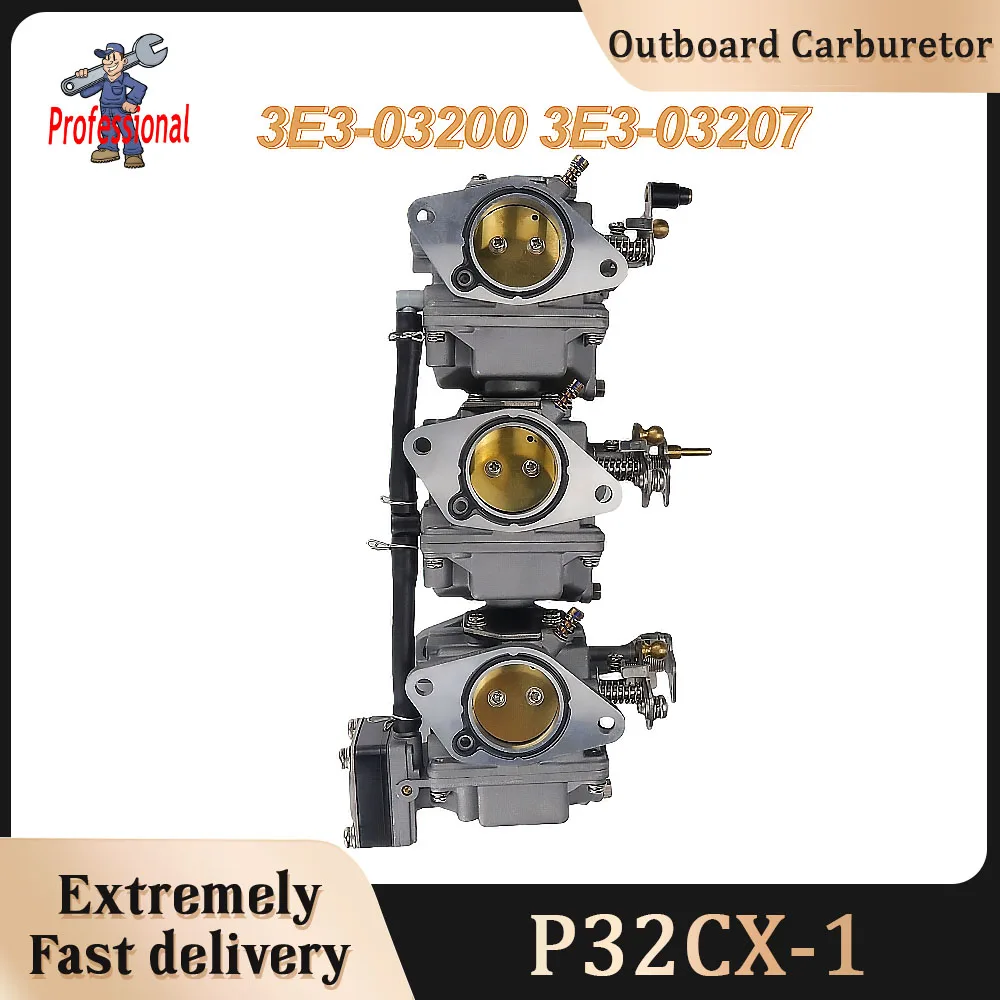 3E3-03200 3E3-03207 3E3-03210 P32CX-1 Outboard Carburetor Assy For Outboard Engine Tohasta 50HP 2T NS50D2
3E3-03200 3E3-03207 3E3-03210 P32CX-1 Outboard Carburetor Assy For Outboard Engine Tohasta 50HP 2T NS50D2