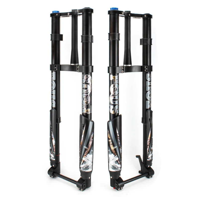 Hot Sale Inverted Air Suspension Fork, 180/200mm Travel Shock Absorber for XC AM DH MTB, Electric Bike & ATV Front Fork Parts
Hot Sale Inverted Air Suspension Fork, 180/200mm Travel Shock Absorber for XC AM DH MTB, Electric Bike & ATV Front Fork Parts