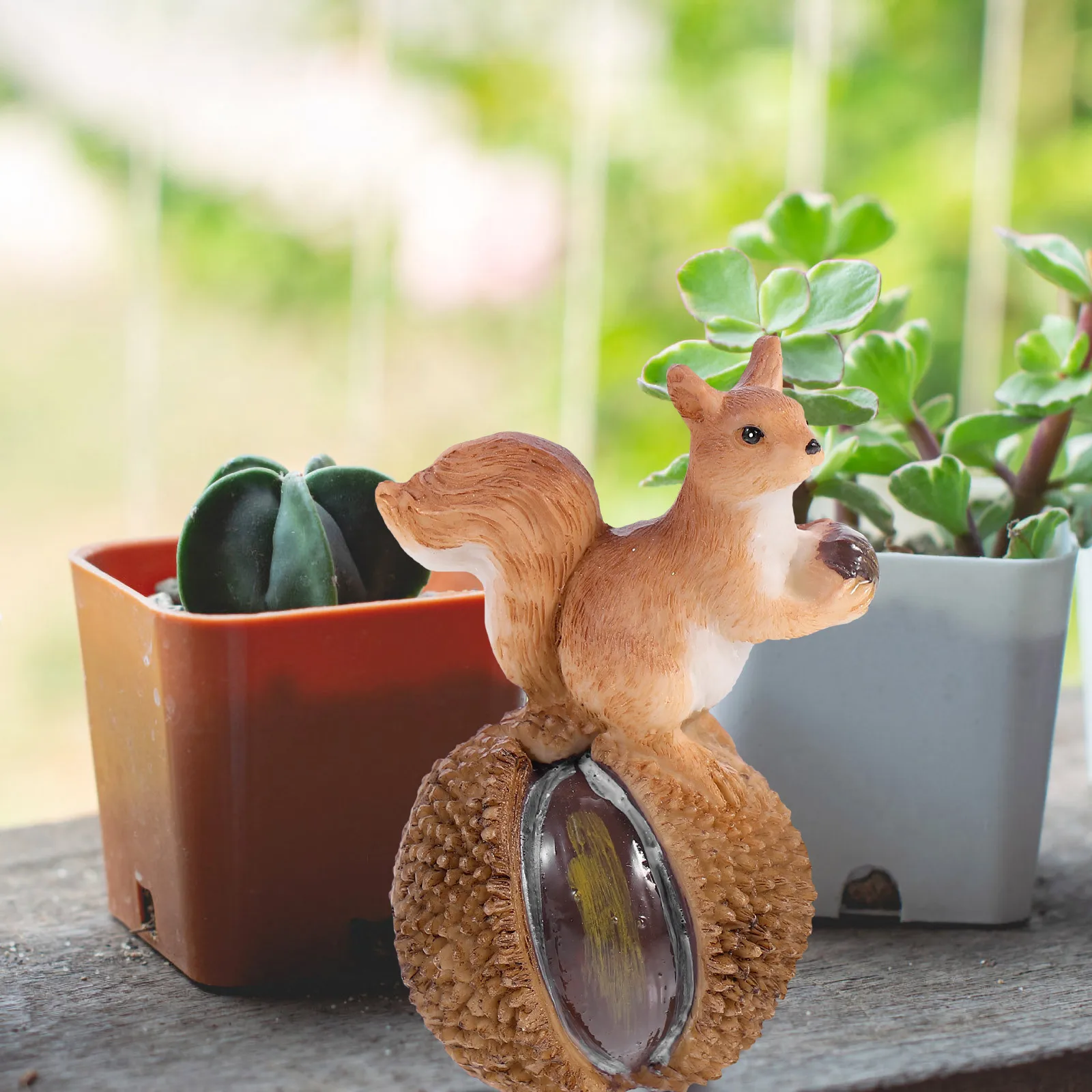 1Pcs Resin Squirrel Statue Fine Craftsmanship Realistic Design for Garden Balcony Desk Decor Home Decoration Ornament
1Pcs Resin Squirrel Statue Fine Craftsmanship Realistic Design for Garden Balcony Desk Decor Home Decoration Ornament