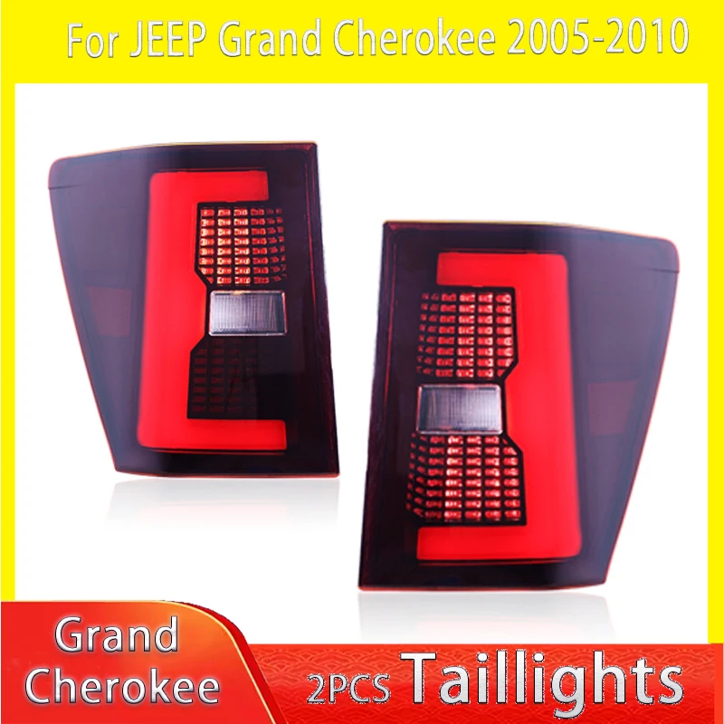 LED Taillight Assembly for Jeep Grand Cherokee 2005-2010 modified Rear lamp Tail light Turn signal Brake light Car Accessories
LED Taillight Assembly for Jeep Grand Cherokee 2005-2010 modified Rear lamp Tail light Turn signal Brake light Car Accessories