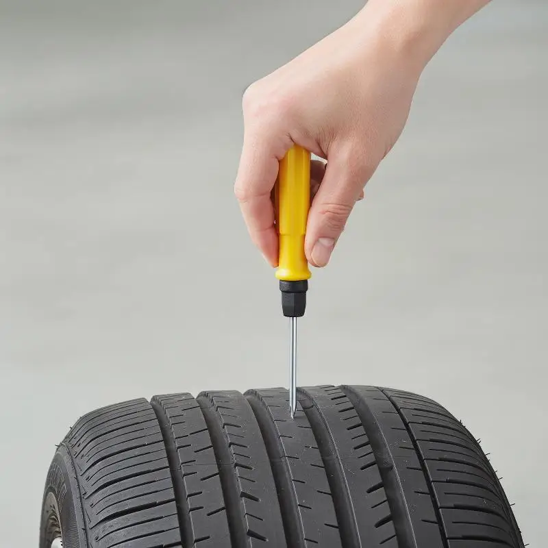 Self-Service Quick Fix Tire Puncture Repair Kit for Car Vacuum Tires
Self-Service Quick Fix Tire Puncture Repair Kit for Car Vacuum Tires