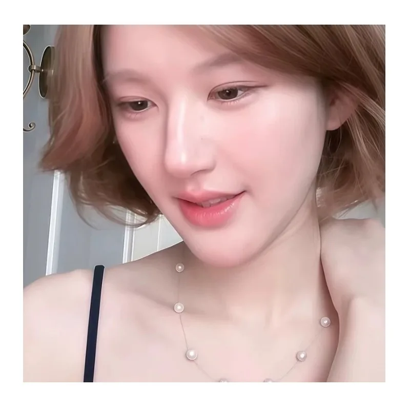 Home Love Summer Mermaid Pearl Necklace Zhao Ruth Same Simple Temperament Gypsy Freshwater Pearl Clavicle Chain
Home Love Summer Mermaid Pearl Necklace Zhao Ruth Same Simple Temperament Gypsy Freshwater Pearl Clavicle Chain