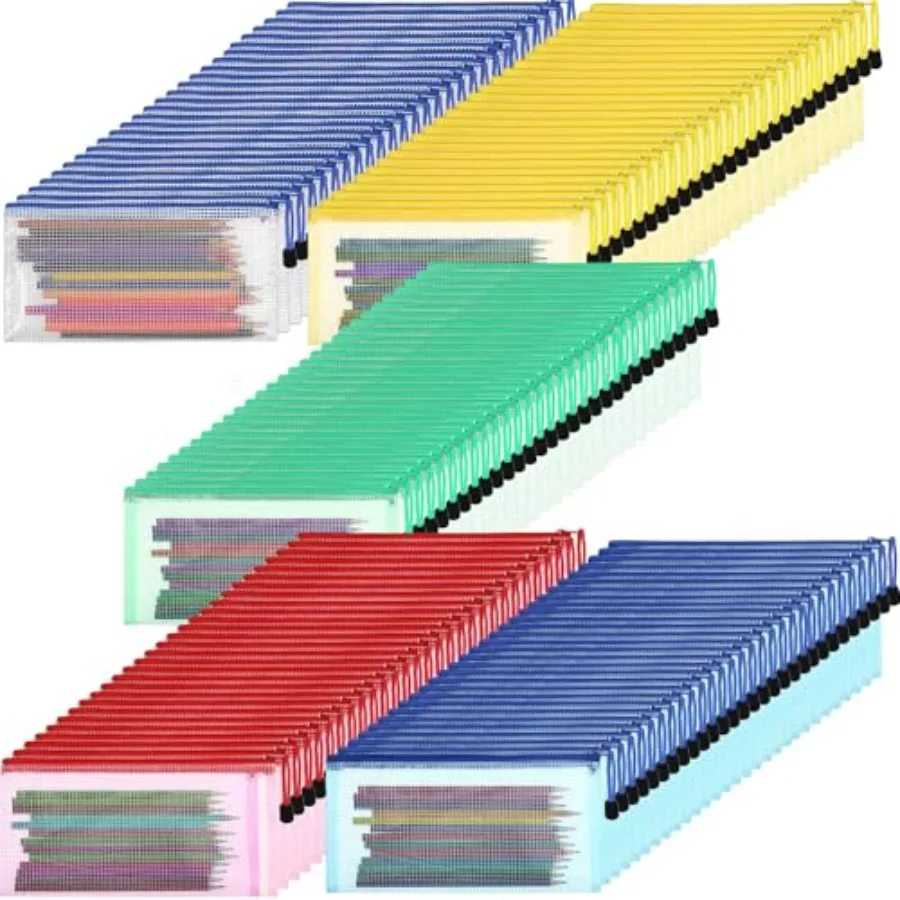 10 Pack Pencil Pouch Bulk Gifts Back to School Mesh Zipper Pencil Cases 9. x 4. Inch Small Clear Holder Storage Multipurpose Co
10 Pack Pencil Pouch Bulk Gifts Back to School Mesh Zipper Pencil Cases 9. x 4. Inch Small Clear Holder Storage Multipurpose Co