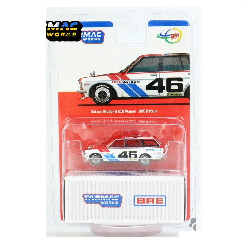 Tarmac Works TW 1:64 Datsun Bluebird 510 Wagon BRE Blister Package Diecast Model Car
Tarmac Works TW 1:64 Datsun Bluebird 510 Wagon BRE Blister Package Diecast Model Car