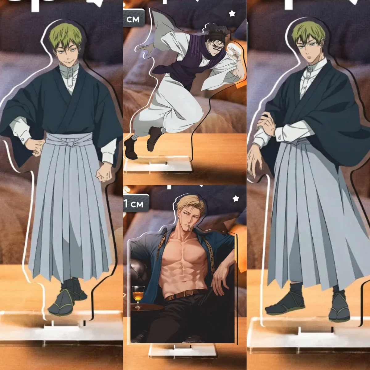 15Cm Acrylic Standing Plates for Jjk Naoya Zenin Megumi Fushiguro Choso Nanami Kento Anime Character Acrylic Ornaments Fans Gift
15Cm Acrylic Standing Plates for Jjk Naoya Zenin Megumi Fushiguro Choso Nanami Kento Anime Character Acrylic Ornaments Fans Gift