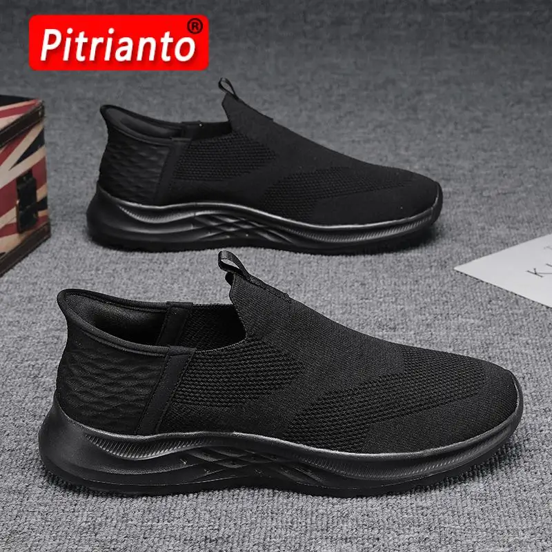 Summer Sneakers Men Shoes Breathable Mesh Lightweight Walking Casual Shoes Slip-On Driving Men's Loafers Zapatos Casuales
Summer Sneakers Men Shoes Breathable Mesh Lightweight Walking Casual Shoes Slip-On Driving Men's Loafers Zapatos Casuales