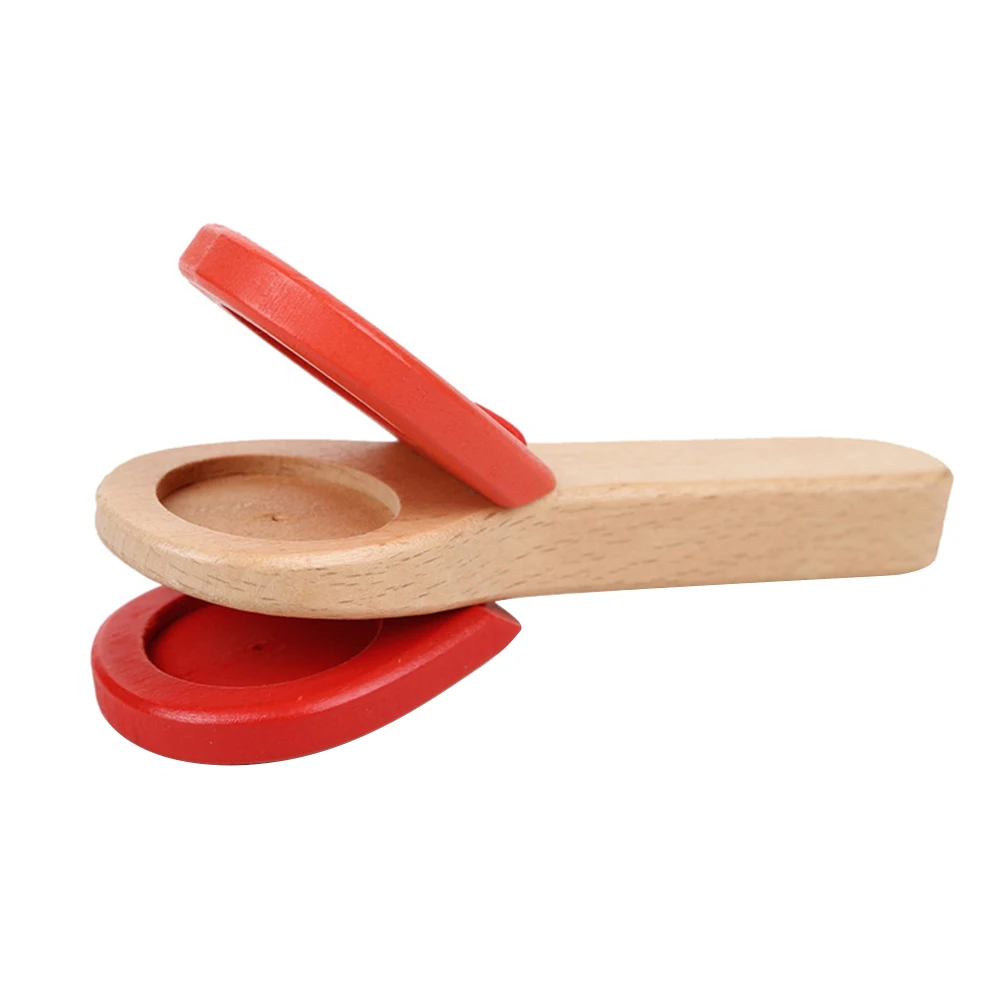 Wooden Castanet Children Percussion Instrument Baby Education Toy Musical Percussion Finger Castanet Clappers Durable
Wooden Castanet Children Percussion Instrument Baby Education Toy Musical Percussion Finger Castanet Clappers Durable