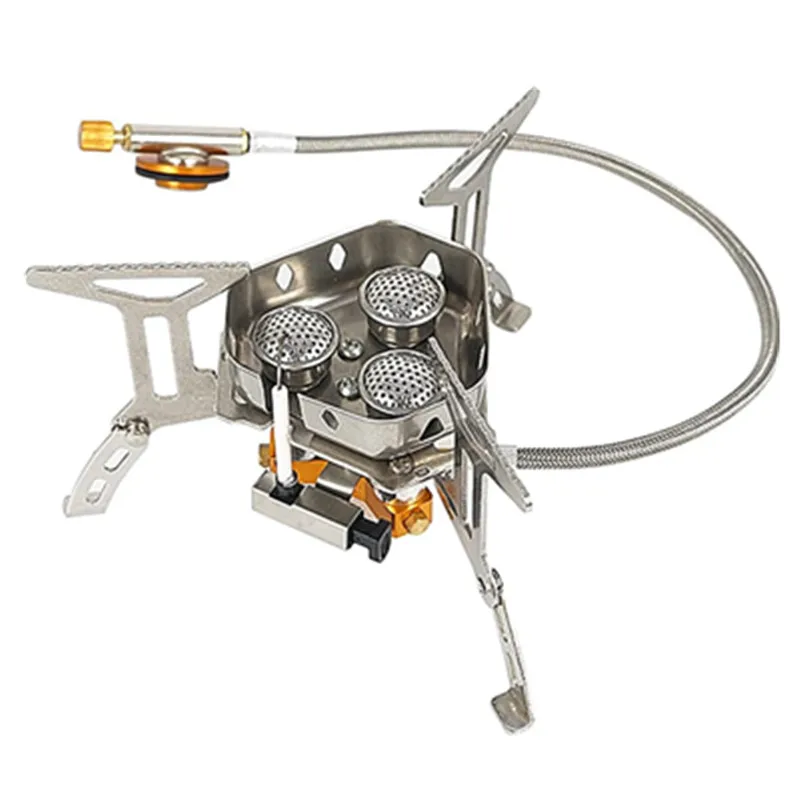 Camping Burner Outdoor Tourist Big Power Gas Stove Cookware Hiking Goods Portable Furnace Picnic Barbecue Tourism Supplies
Camping Burner Outdoor Tourist Big Power Gas Stove Cookware Hiking Goods Portable Furnace Picnic Barbecue Tourism Supplies