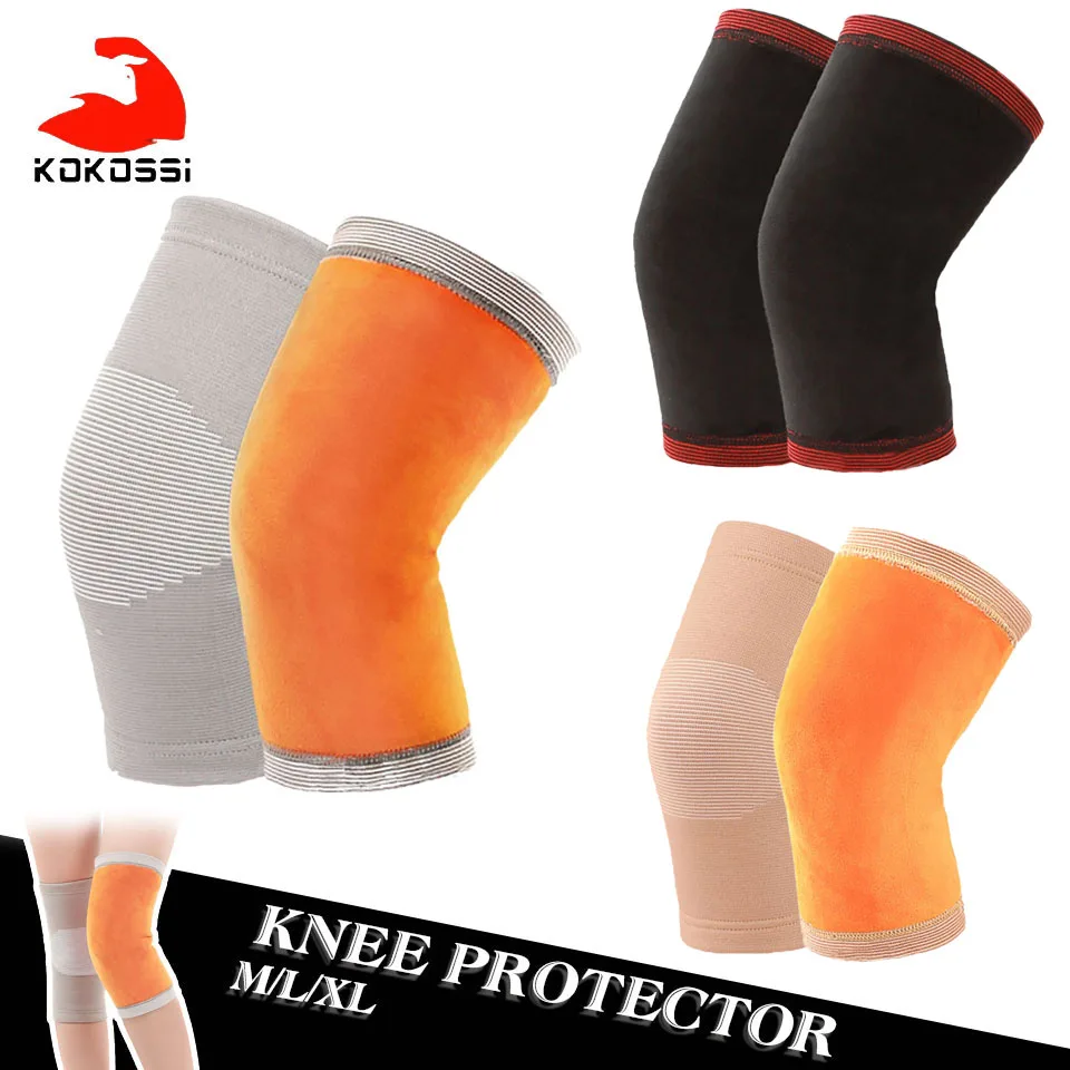 KoKossi Winter Warm Knee Pads Plus Velvet Breathable Kneepad Prevent Arthritis Knee Protector Keep Warm Elastic Sports Support
KoKossi Winter Warm Knee Pads Plus Velvet Breathable Kneepad Prevent Arthritis Knee Protector Keep Warm Elastic Sports Support