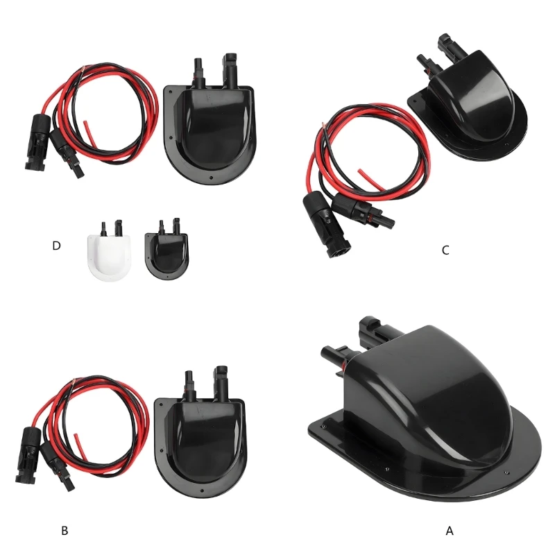 Solar Cable Entry Box 2 Hole Cable Entry Gland Housing for RVs Roof Wiring
Solar Cable Entry Box 2 Hole Cable Entry Gland Housing for RVs Roof Wiring