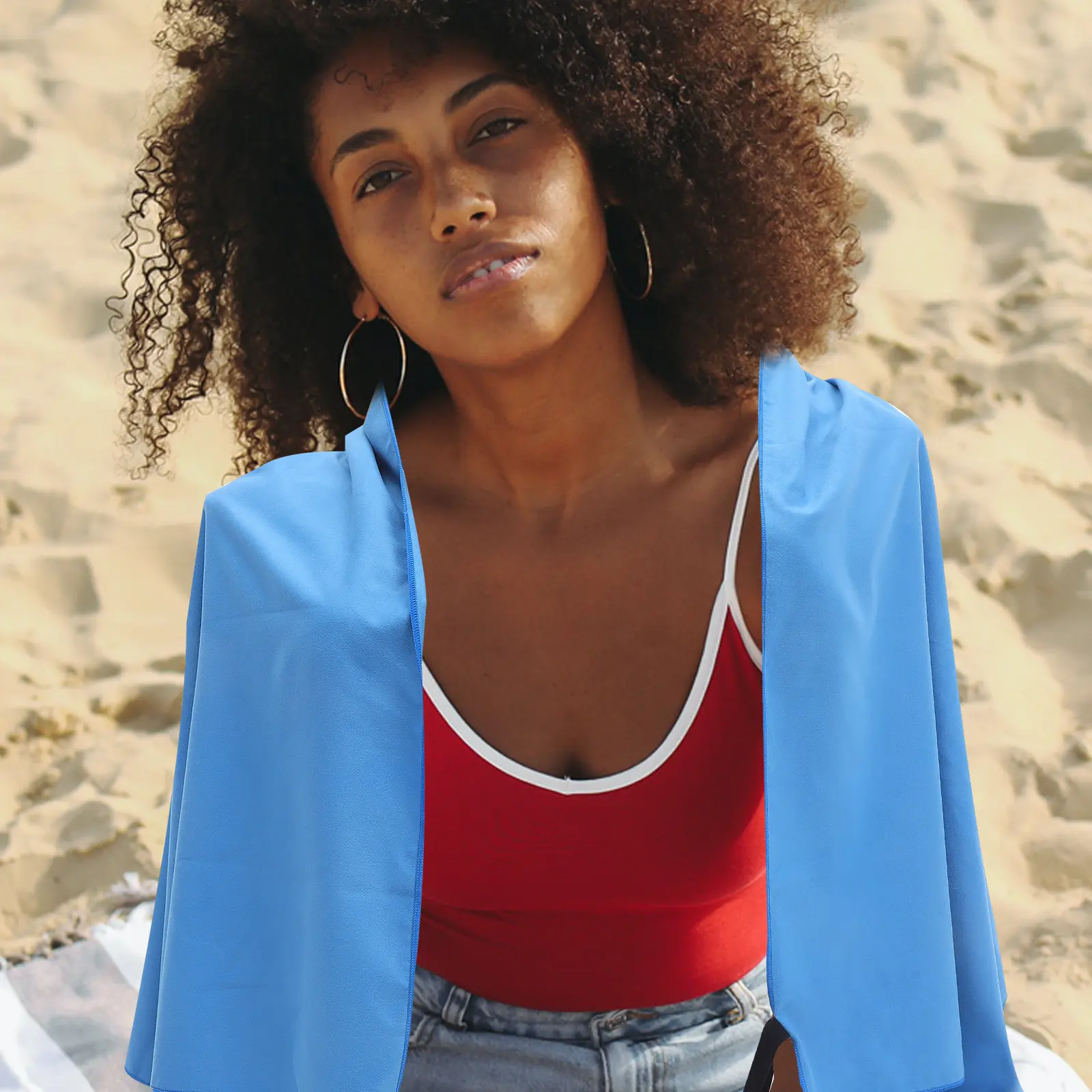 Extra Large Quick Drying Microfiber Beach Towel Portable Foldable Fitness Shawl Travel Beach Towel for Swimming Gym Outdoor
Extra Large Quick Drying Microfiber Beach Towel Portable Foldable Fitness Shawl Travel Beach Towel for Swimming Gym Outdoor