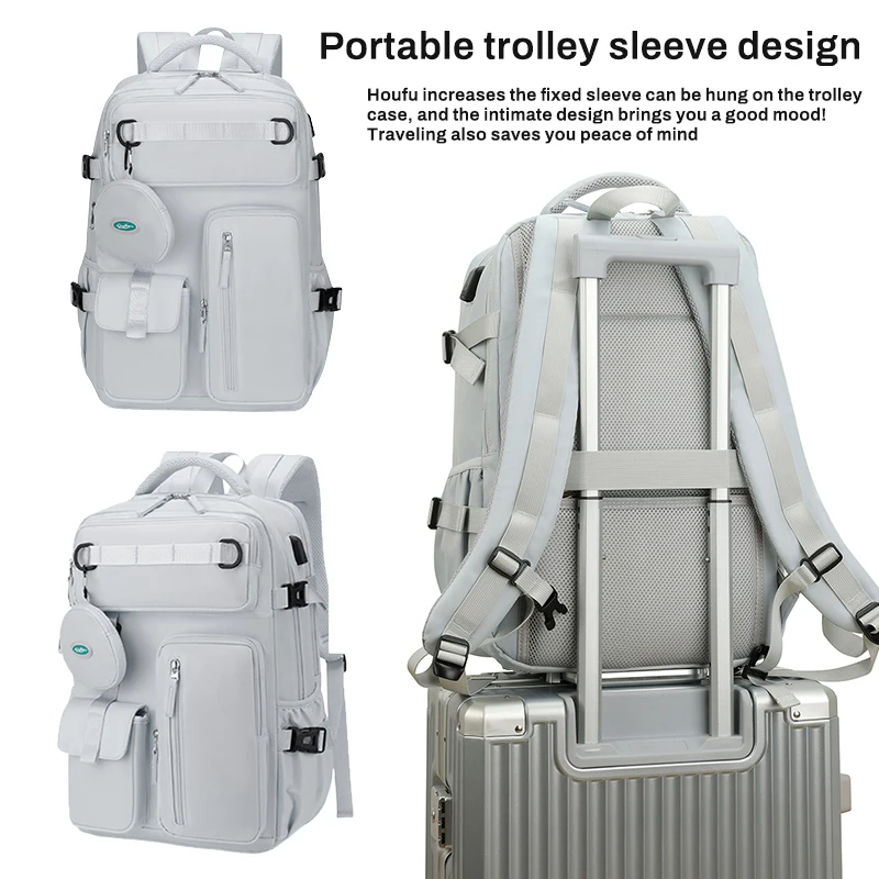 Men's backpack multifunctional large capacity women's backpack high-end business travel high school university backpack computer
Men's backpack multifunctional large capacity women's backpack high-end business travel high school university backpack computer